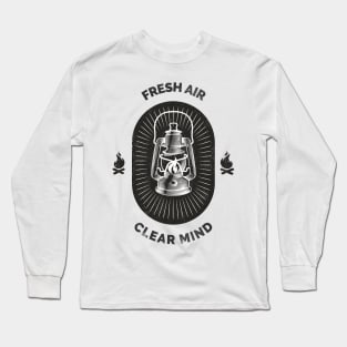 Fresh Air Clear Mind Hiking Long Sleeve T-Shirt